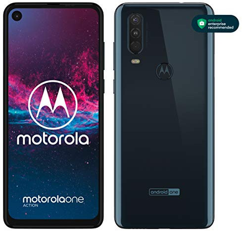 Motorola one Action 16 cm (6.3) 4 GB 128 GB Dual SIM Blue 3500 mAh one Action, 16 cm (6.3), 4 GB, 128 GB, 12 MP, Android 9.0, Blue