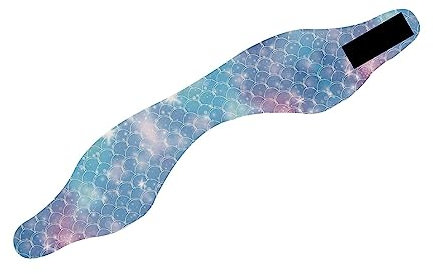 Qianly Schwimmstirnband für Kinder, Ohrenschutz, Neoprenmaterial, Muster für Wasseraktivitäten, Stil g