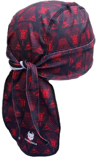 Bandana Skull Cap Hat for Cycling Running Gym Outdoor Sports, Sweat Wicking Sun Protection, Headwear for Men and Women