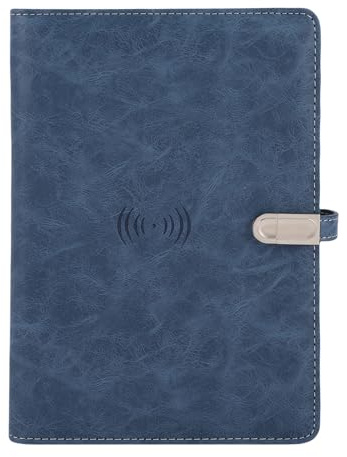 Carnet de chargement sans fil, planificateur électronique de 80 feuilles, carnet professionnel de 15 W avec batterie de 8 000 mAh, veilleuse, disque mémoire de 16 Go,