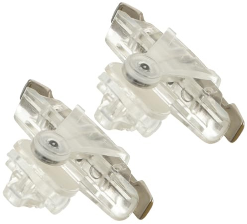 PAMINGONO Transparent Mobile Game Aim Button Pair Smartphone Game Controller Trigger Fast Response Metal Easy Clamp Installation For Precision Shooter Gaming