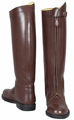 TuffRider Men's Polo Boots - Mocha - 8 - Regular