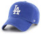 '47 MLB Los Angeles Dodgers Clean Up Unisex-Baseballkappe, Verstellbar, Hochwertiges Design, White Logo, Royal Blue