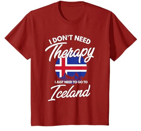Icelandic Flag I Iceland Flag I Vacation Gift I Iceland T-Shirt