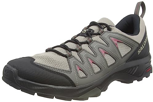 Salomon X Braze Zapatillas de Senderismo para Actividades al Aire Libre para Hombre, Básicos para el senderismo, Diseño deportivo, Uso versátil, Vintage Khaki, 40