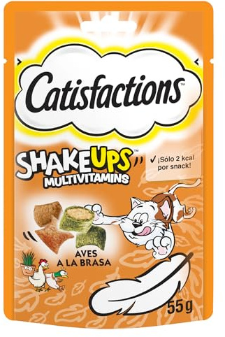 Catisfactions Prix pour Les Chats Saveur Oiseaux grillés 55g