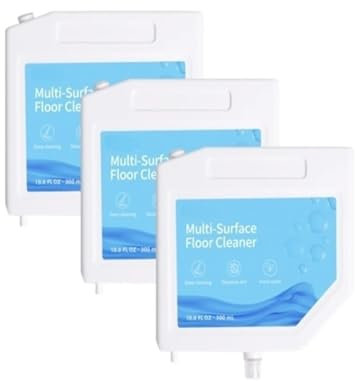 Liquide De Nettoyage Des Sols. Compatible Pour Dreame L10s Ultra/S10. Aspirateur Robot Balayeur Liquide De Nettoyage Des Sols Multi-surfaces. （300 Ml)