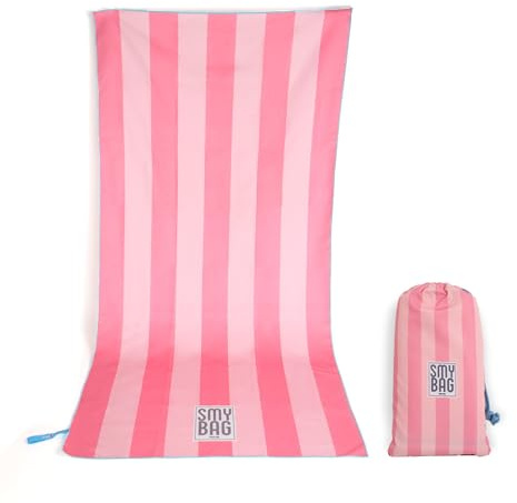 Ponette – Toalla Microfibra | 2 Colores | XXL 180x90cm | con Bolsa y de Secado Rápido | Ideal para Piscina, Gimnasio, Sauna, Viaje y Playa | Marca Española