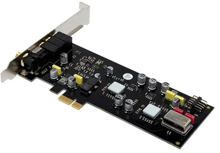 ST113 PCIe Scheda Audio SSS1700 Chip Aggiornato Trasmissione Staffa A Basso Profilo Per La Produzione Musicale Del PC Streaming Scheda Audio Studio