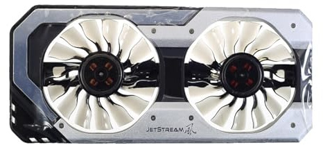 Ventilador de refrigeración for Tarjeta gráfica de 87 mm GA92S2H, 12 V CC, 0,35 A, 4 Pines, Compatible con Palit y GTX 1060 Jetstream.(Shell Fan)