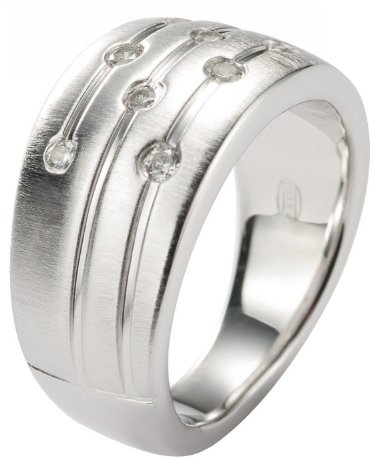 Fossil Damen-Ring 925 Sterling Silber Gr. 17 JF15789040