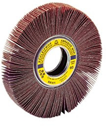KLINGSPOR – Ruota lamellare abrasiva SM 611, 165 x 50 mm, 3 pz, grana 100, 12109
