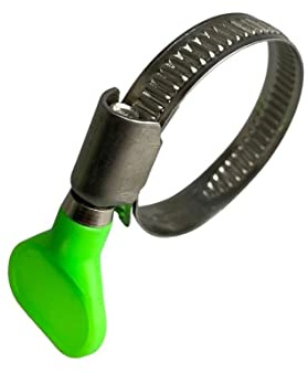 Boltza Stainless Steel Thumb Screw/Wing Hose Pipe Clip Jubilee Clamp 25-40mm (9MM BW) x10