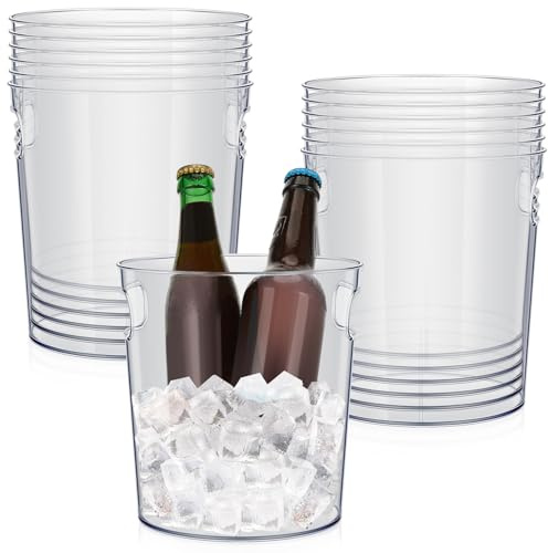 Tessco for you Plastic 12 Pack 3.2L Ice Bucket for Parties with Handle