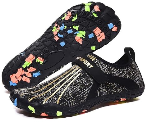 Padgene Water Shoes Mens Womens Quick Drying Lightweight Barefoot Sports Aqua Shoes Outdoor Beach Swim Diving Surf Kayak Boating Snorkeling Shoes