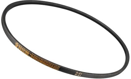 Kozelo A-41 Rubber V-Belts - [41 Inch Pitch Girth] Wrapped a Section Industrial Drive Belt for Transmission Use, JIS Standard, 1/2 Inch Width 5/16 Inch Thick