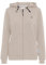 NORTH BEND NBTara Damen sportliche Sweatjacke Kapuzenjacke Hoodie atmungsaktiv und komfortabel mit Kapuze, Größe:38, Farbe:Dove (1153)