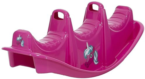 Dohany Wippe Rocker Einhorn Tier Schaukelwippe Kunststoff Kinder Spielzeug pink
