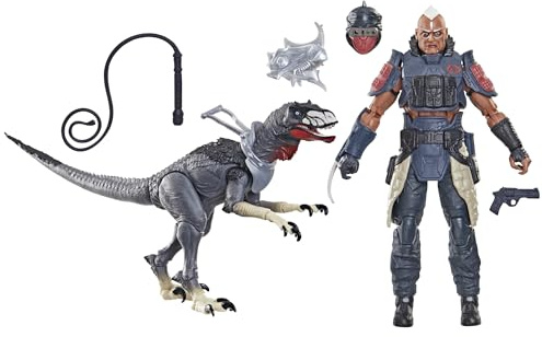 G.I. Joe Classified Series #196, Professor Rottclaw & Cobra Deinonychus, Collectible 6 Inch Action Figure and Dinosaur Toy