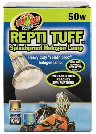 Zoo Med AH-S sköldpadda tuff halogenlampa, 50 Watt