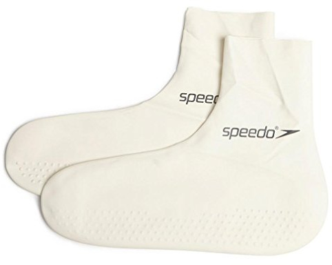 Speedo Unisex Latex-Socke | Pool-Essentials White Black M