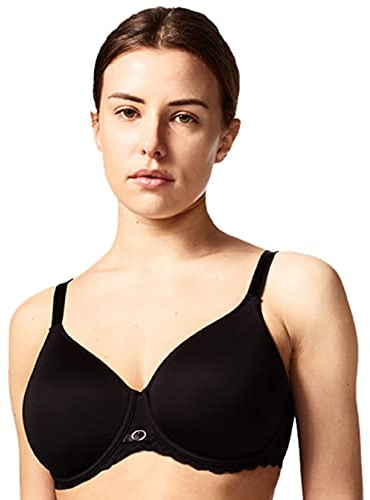 Chantelle Parisian Allure 3/4 Spacer Bra, Reggiseno T-shirt Donna, Nero, 2C