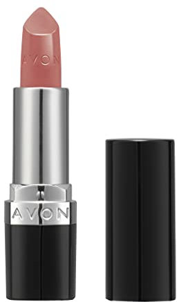 Avon Ultra Satin Lipstick Pout with Vitamin E, Avocado Oil and Sesame Oil for Creamy Rich Colour with a Satin Finish