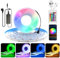 24V WiFi COB RGB LED Streifen 5m,COB Strip Dimmbar mit Fernbedienung und Netzteil, RGB Band Lichtleiste, 576LEDs/M, APP Steuerbar, Kompatibel mit Alexa Google Home
