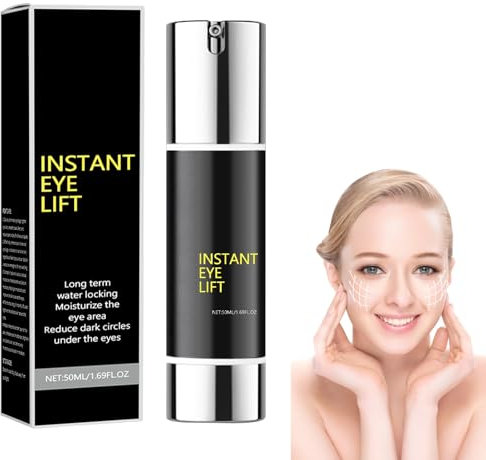 Crema Rassodante Occhi Istantaneo,Crema Contorno Occhi Lifting Istantaneo,Crema Rassodante Occhi Portatile,Crema Idratante Nutriente per Gli Occhi,Adatto per Alleviare e Liftare il Contorno Occhi,50ml