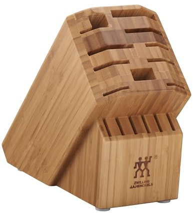 ZWILLING Pro 16-slot FSC Bamboo Knife Block