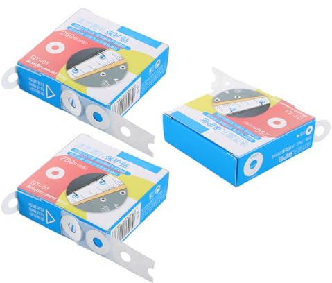 SUPVOX Rinforzi per Fori di Carta Autoadesivi 750 Pezzi Bianchi, Adesivi Copriforo Ultrasottili Resistenti per Quaderni, Raccoglitori e Documenti Ufficio Scuola