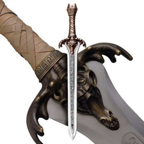 Museum Replicas Miniature Conan the Barbarian Father’s Sword Letter Opener with Box Made in Toledo Spain