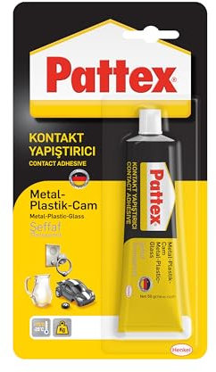 Pattex Cola de contacto, para trabajos de bricolaje, color transparente, 50gr (1419320)