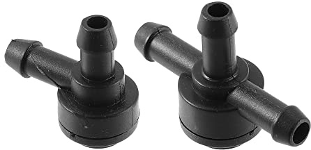 A ABSOPRO Delantero Coche Parabrisas Lavado Boquilla Limpiaparabrisas Boquilla para Volvo V50-2uds