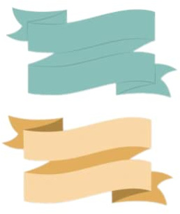 Craftelier - Dual-Banner Form Die för att utföra dekorationer på Scrapbooking-projekt, Hantverk och kortspel | Lämplig för olika typer av material | Storlek Ca. 7,5 x 3,92 cm