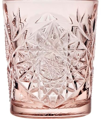 Leerdam Crisal Glas 922295 Libbey Hobstar Trinkglas, 0.35L Kapazität, Koralle, 6 Stück, Klar
