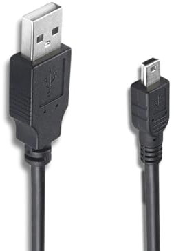 Câble de charge pour manette PS3, USB A vers USB B extra long 3 m, câble mini USB magnétique pour manettes Sony Playstation 3/PS3 Slim/PS Move, câble de caméra embarquée, lecteur MP3, appareils photo