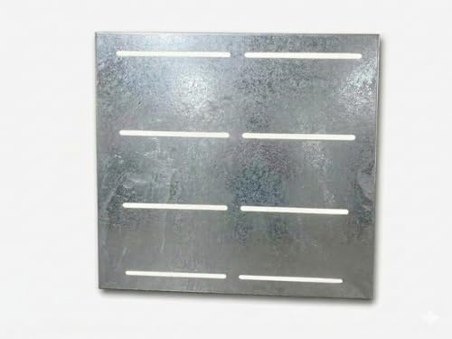 Pannello per Recinzione ferro ZINCATO, pannelli divisori frangivista (80 x 90 cm (ZINCATO))