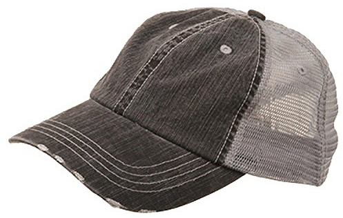 Low Profile Special Cotton Mesh Cap-Black W40S62B