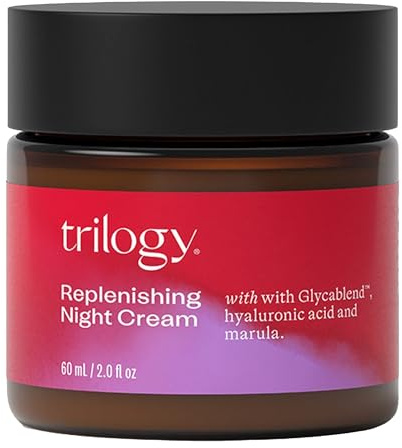 Trilogy Replenishing Night Cream with Glycablend & CoQ10, 2 Fl Oz