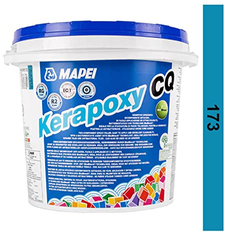 KERAPOXY CQ MALTA EPOSSIDICA BICOMP. PER FUGHE KG. 3 MAPEI, COLORE OCEANO /173