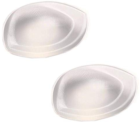 Happyupcity 1 Paar transparente Silikon-BH-Einlagen für Brust, Badeanzug, Bikini, Push-Up-Einsatz, Push-Up-Form-Pad, Körbchengröße A bis D, für Bikinis