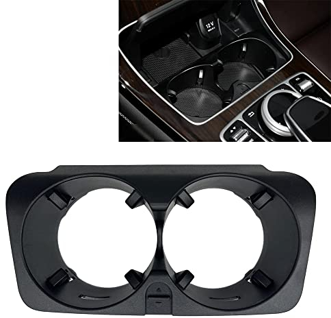 NICAVKIT Portavasos del Coche w205, W213 Soporte Botella Consola Central A2056800691, Portavasos Extraíble para Mercedes Clase C W205 / la Clase E W213/ GLC Clase W253/ Clase V W447