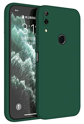 Topme Coque pour Huawei P Smart Z/Honor 9X (6.59 inches) Etui Housse, Protecteur de Peau en Silicone TPU - Vert foncé