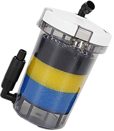 BESPORTBLE Akvarium externt filter tyst filterlåda för akvarium 33 x 78 x 6 tum extern klar filterhink utan pump praktiskt underhåll för tyst akvariemiljö