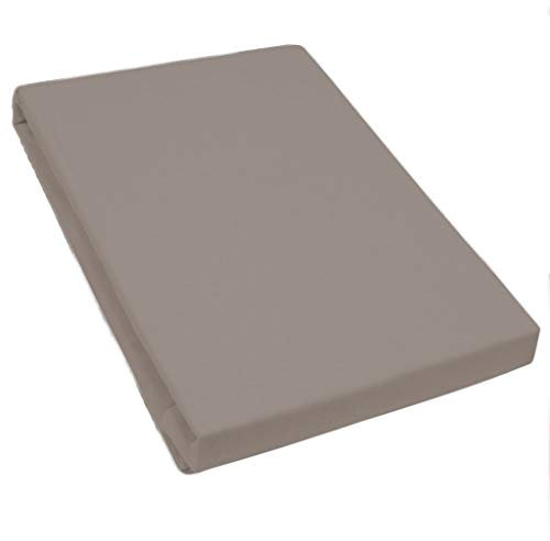 Formesse Bella-Donna Jersey Spannbettlaken platin, 90x190 - 100x220 cm