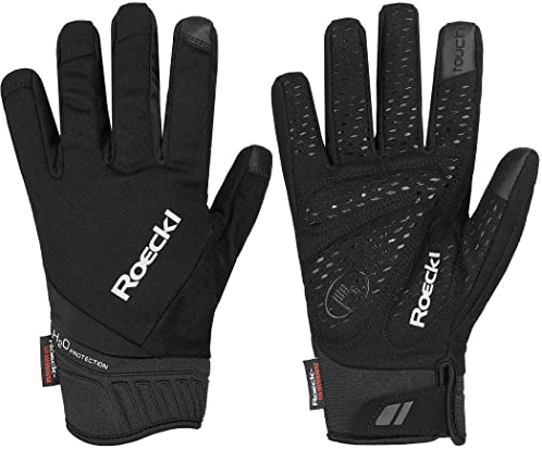 Roeckl Ranten Winter Fahrrad Handschuhe lang schwarz 2023: Größe: 6