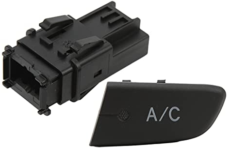 Auto Klimaanlage Schalter, Klima Schalter Schalterknopf AC Einheit Druckknopfschalter Ersatz Klimaanlagen Schalter Druckknopf, für C1 2005-2014 107 2005-2014 Mk1