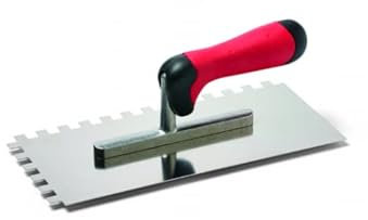 Schuller Stan Karo 2K Pro C12 - Paleta de alisado dentada (12 x 12 mm, grosor de 0,7 mm)