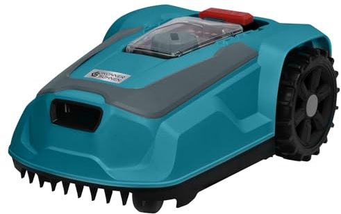 K&S Könner&Söhnen KS 22RLM Rasenmäher Roboter, Mähroboter für Rasenflächen bis 900 m2, Lithium-Ionen-Akku 20V, Schnitthöhe25–65 mm, 8 Positionen, Leerlaufdrehzahl, U/min3100